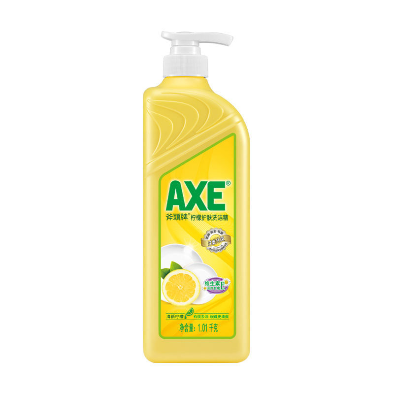 AXE斧头牌洗洁精花茶护肤不伤手洗碗果蔬大桶家庭装小瓶批发[11月30日发完] 柠檬*1瓶