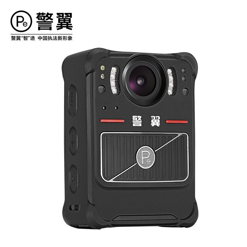 警翼F1对讲机记录仪3200万高清红外夜视移动侦测超强防护防水防震肩带背夹多种佩戴32G版单电 黑色高清大图