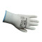 君御 PU510尼龙PU涂层手套白色 8/9尺码可选 12副