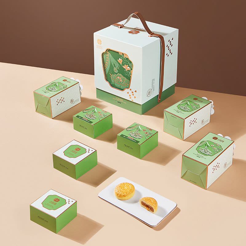 鲜品屋-1.29kg鲜品韵味月饼礼盒中秋礼盒臻味出品图片