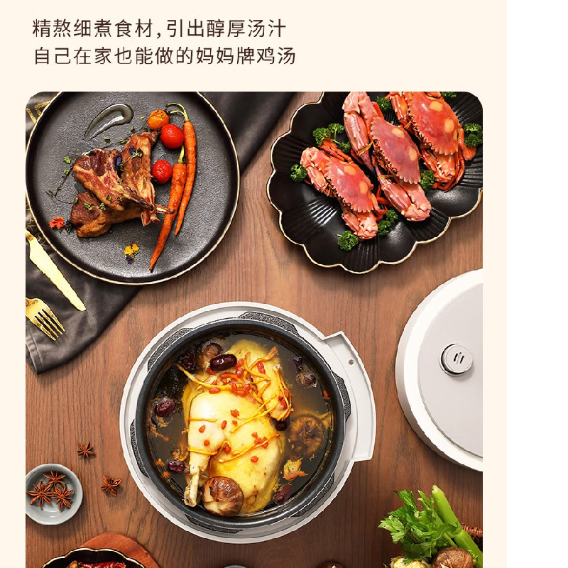 大宇(DAEWOO)电压力锅DYYL-4027 4L高清大图