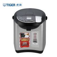 虎牌(tiger)电热水瓶 PDU-A30C 3L 黑色 日本原装进口 微电脑智能热水瓶 电动出水 除氯功能 4段式保温
