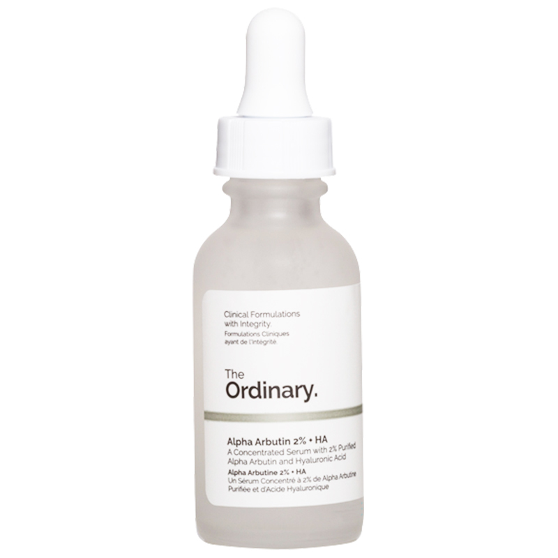[焕白必备]The ordinary 精炼α-熊果苷和透明质酸浓缩精华液 30ml/瓶淡斑提亮