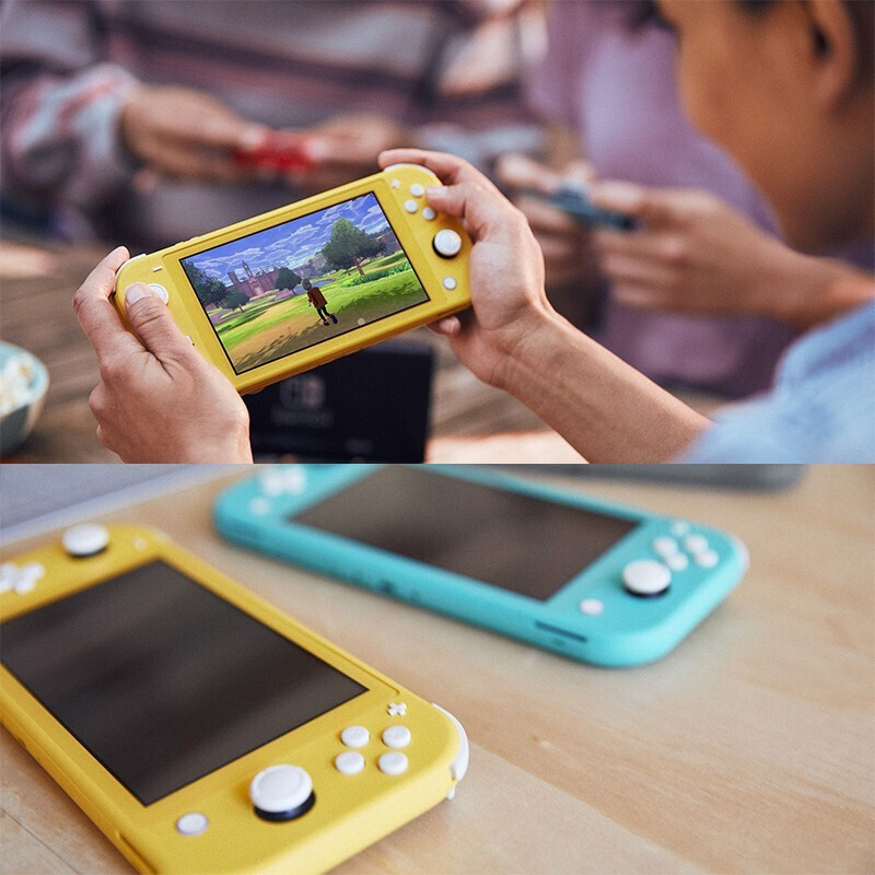 任天堂nintendoswitch掌上游戏机便携switchlite主机蓝绿色日版