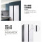 三星RS62R50371L/SC 655L白色对开门冰箱 金属匀冷却全环绕气流 智能变频压缩机 制冰盒 钢化玻璃面