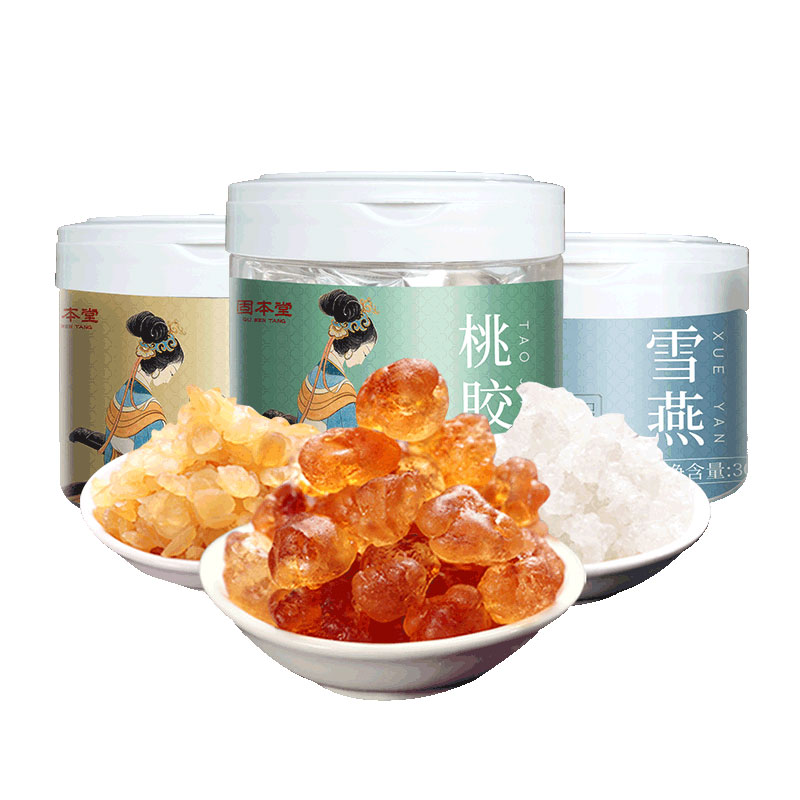固本堂云南桃胶皂角米雪燕组合正品皂角米雪燕330g