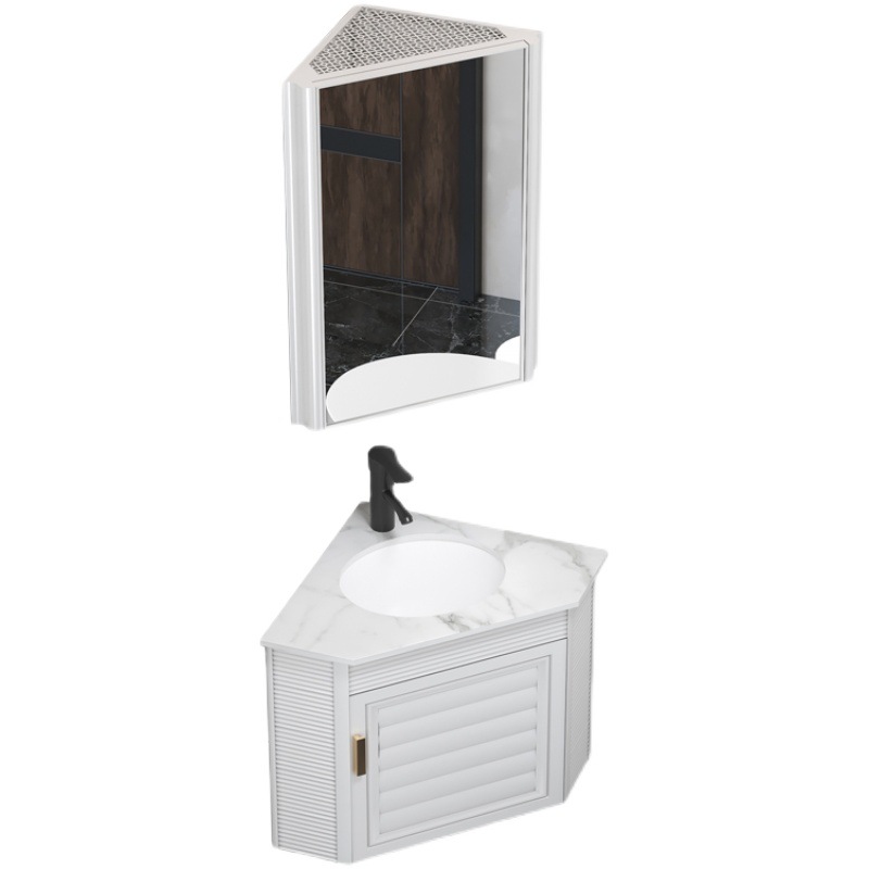 悦兴诚 浴室柜 洗手盆+镜柜47*47*42cm