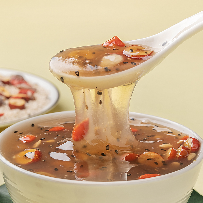 序木堂奇亚籽坚果藕粉羹500g速溶即食营养早餐代餐食品方便速食甜点