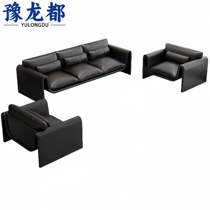 豫龙都沙发组合1+1+3套