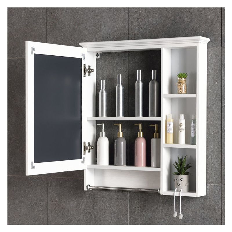 工匠时光简约浴室镜柜隐藏式镜柜镜箱简约现代卫生间洗手间镜子带