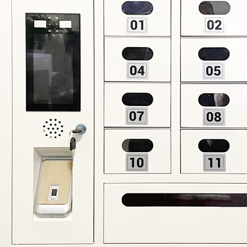 湘渭智能手机存放柜员工手机寄存柜13门手机存放柜高清大图