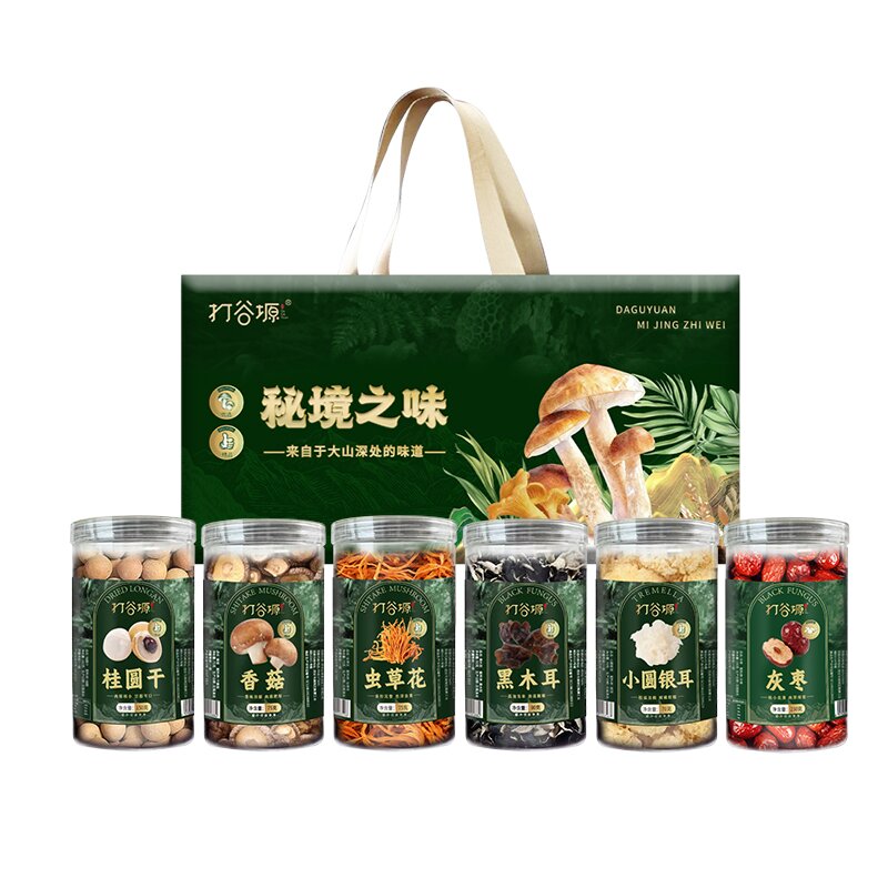 打谷塬秘境之味滋养山珍礼盒690g/盒高清大图