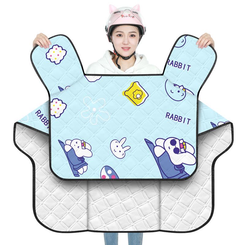 [补贴10%]电动摩托车挡风被夏季罩薄款电瓶车防水防风防雨春秋遮阳四季图片