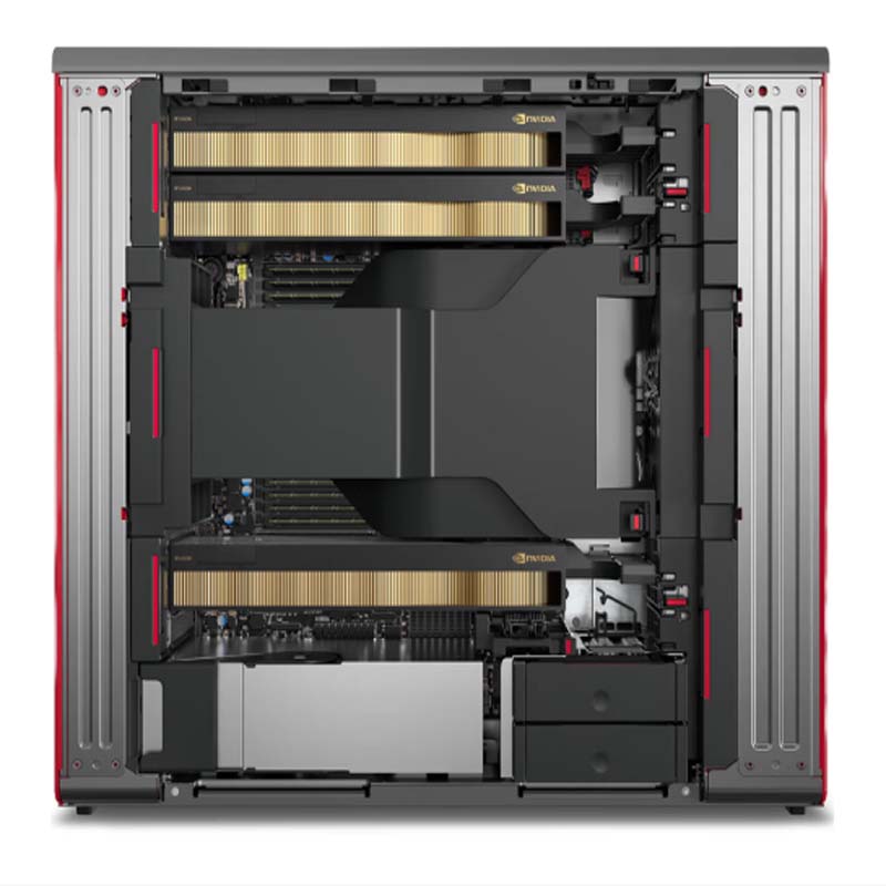 联想[P7]仿真智能[塔式工作站]主机 W9-3575X 128G 4Tssd*2+20T机械 RTX5880Ada高清大图