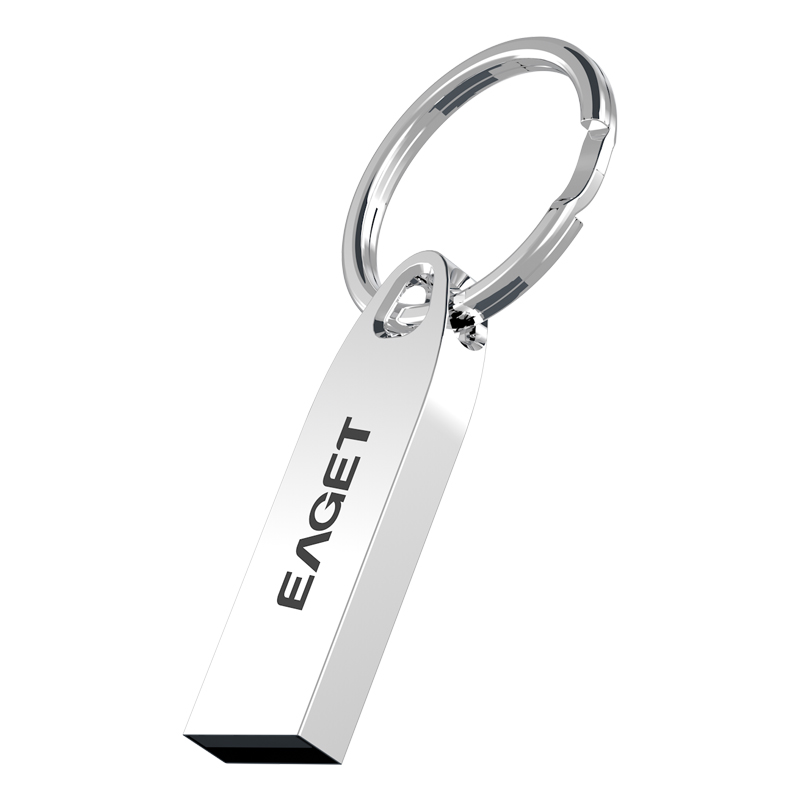忆捷(Eaget) U3 金属USB2.0简约U盘 商务办公学生优盘 64GB高清大图