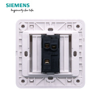 西门子(SIEMENS)开关插座 远景雅白系列一开双控带荧光5TA01141CC1