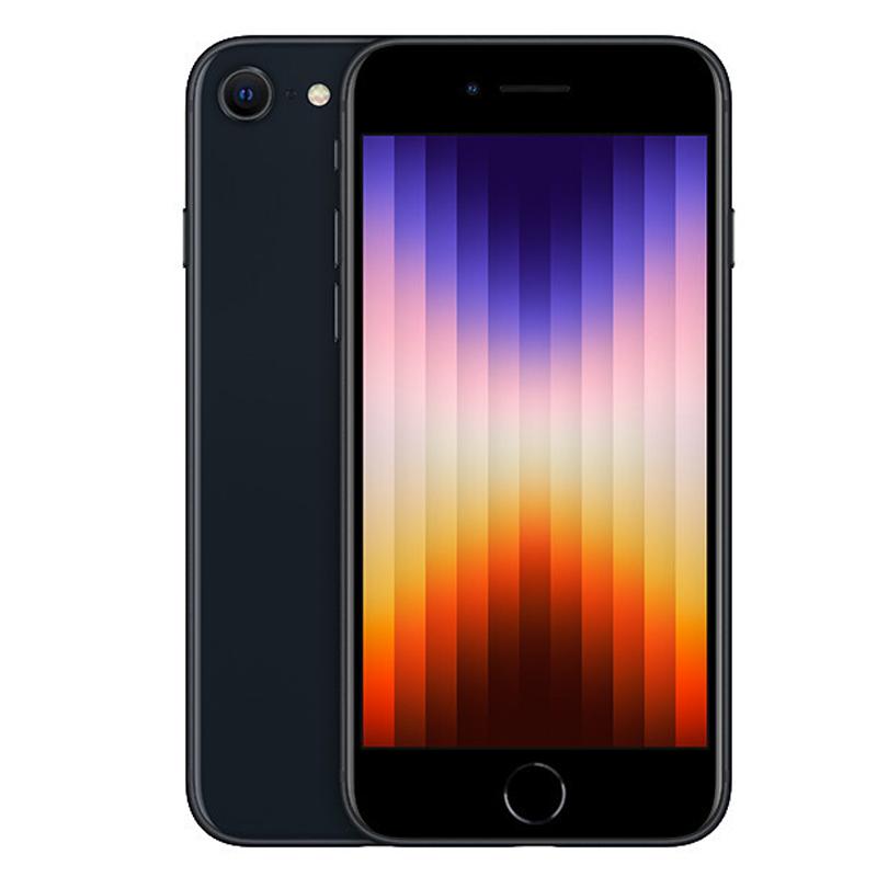 64g午夜色第三代移动联通电信5g全网通手机a2785iphone苹果se3代视频