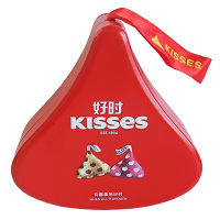 Hershey’s好时牛奶巧克力好时之吻铁盒装6粒水滴礼盒装结婚喜糖