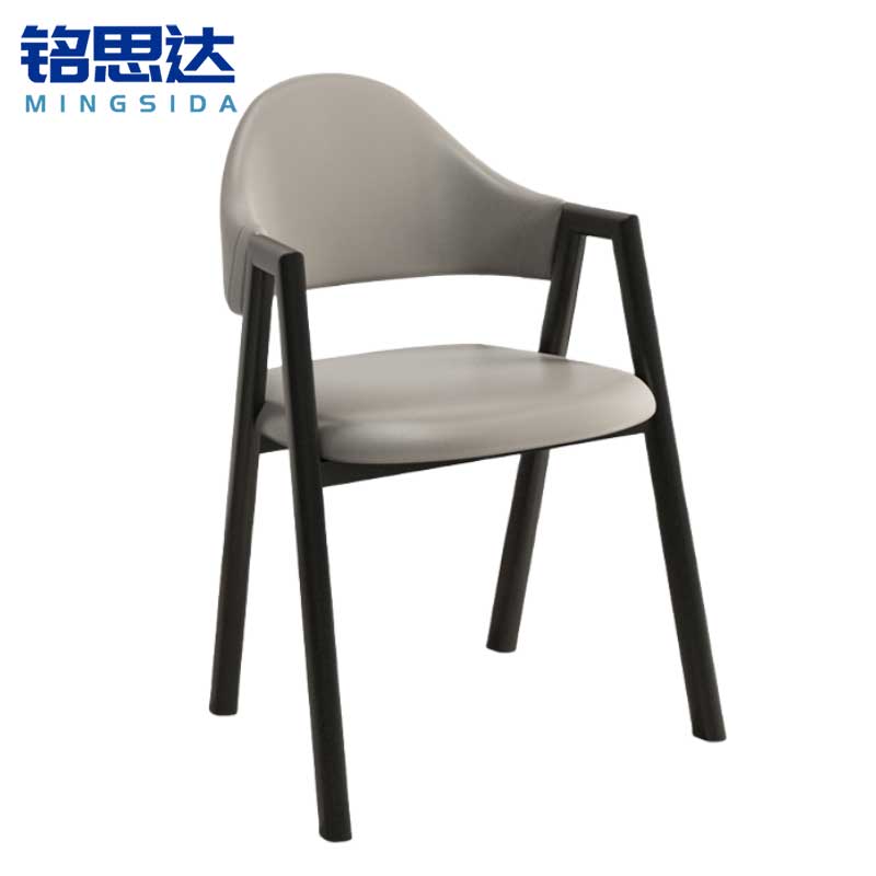 铭思达休闲椅皮质把