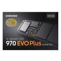 三星(SAMSUNG) 970 EVO Plus 500G M.2 NVMe ssd笔记本台机固态硬盘MZ-V7S500B