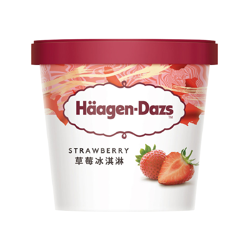 哈根达斯草莓口味冰淇淋81g