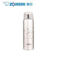 象印(ZO JIRUSHI) 保温杯SM-SS48F 真空商务男女士车载情侣杯弹盖杯不锈钢学生水杯子480ml 星星银色