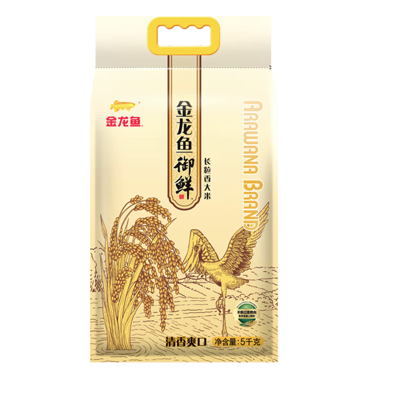 金龙鱼东北五常大米 5kg 粒粒饱满香甜软糯非转基因营养健康高清大图