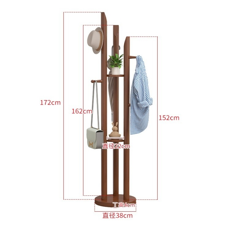 抚樽圆柱衣帽架高清大图