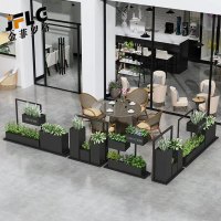 金菲罗格 户外花架隔断铁艺花箱组合