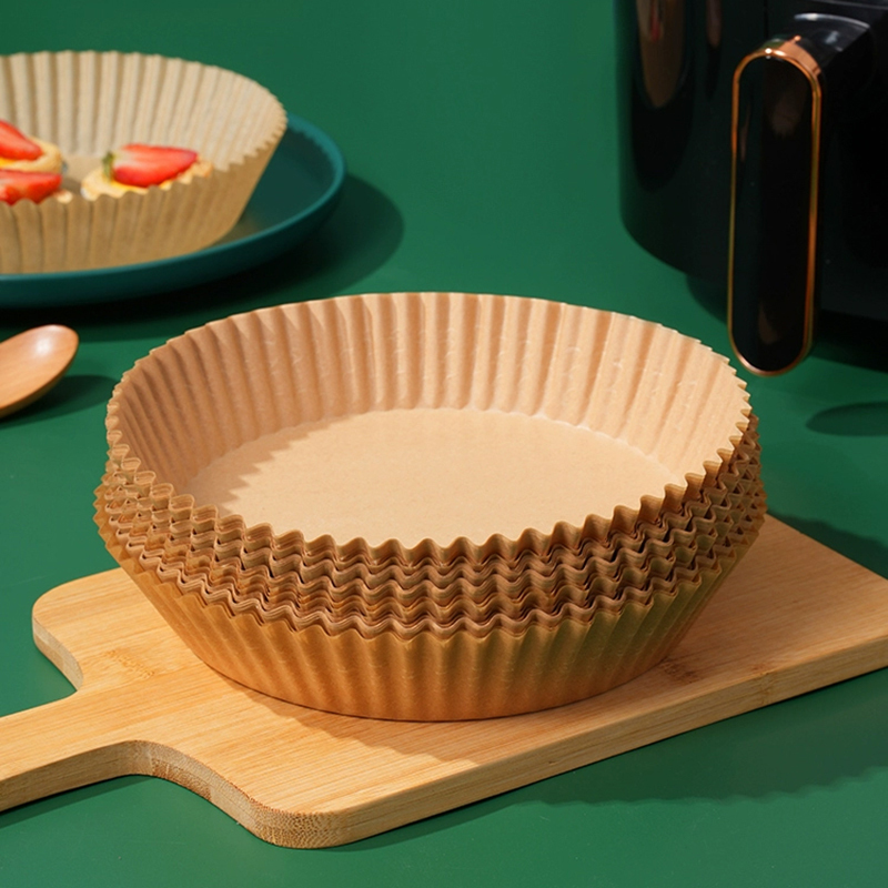 宏创优品吸油纸烘培纸空气炸锅专用2包60张直径166cm家用食品吸油烘烤