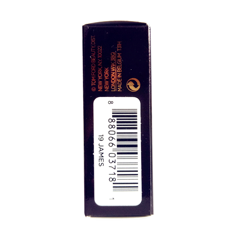 汤姆福特(Tom Ford)烈焰幻魅迷你唇膏 2g 19#James 多色TF黑金黑管口红唇膏 显色