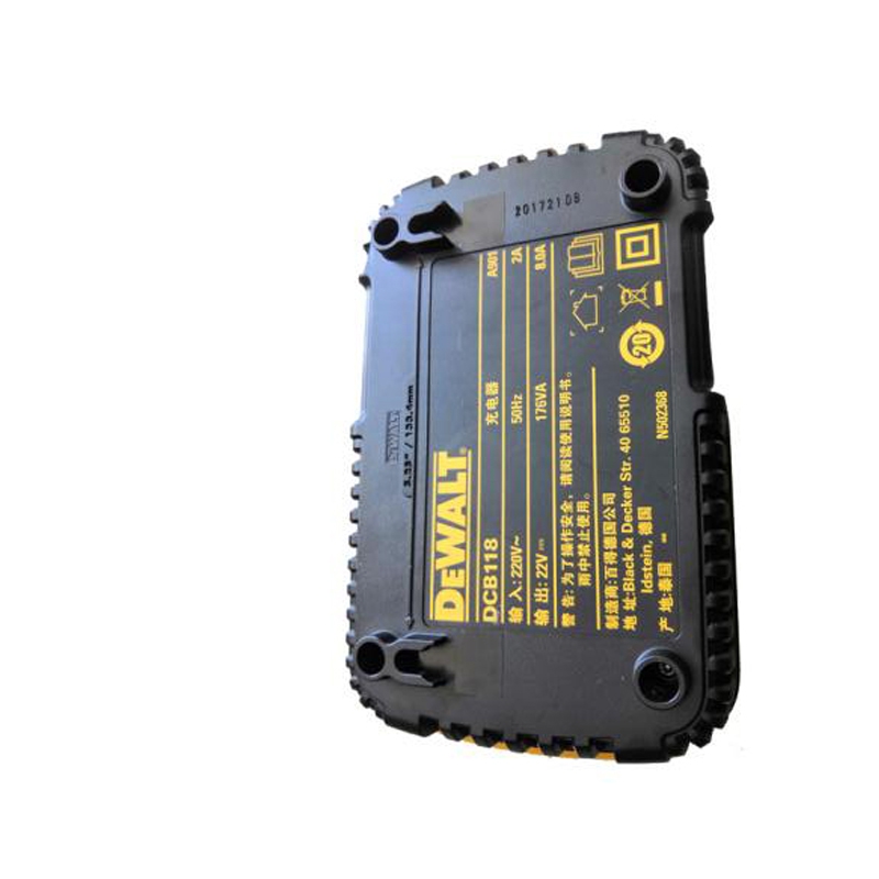 得伟 10.2V-60V 通用锂电200V充电器(8AMP电流) DCB118-A9 (单位:个)高清大图
