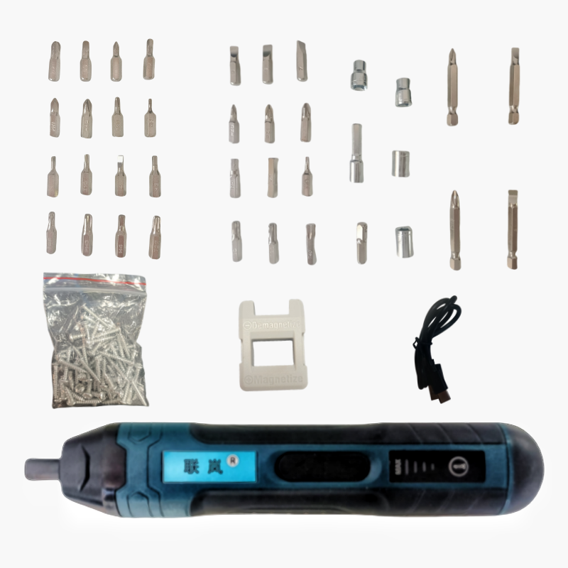 联岚工业级充电式螺丝批电动螺丝刀5N.m四挡调节套