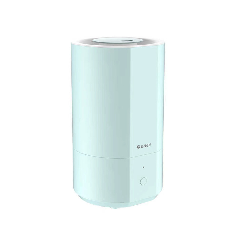 格力(GREE)卧室家用办公桌面加湿器迷你低噪大雾量空气加湿净化便携上加水4L大容量 SC-40X70 汝瓷青