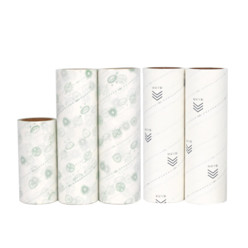 丽佳邦粘毛滚筒纸宠物毛发粘尘粘毛器卷纸 b16cm新款斜纹好撕替换芯高清大图