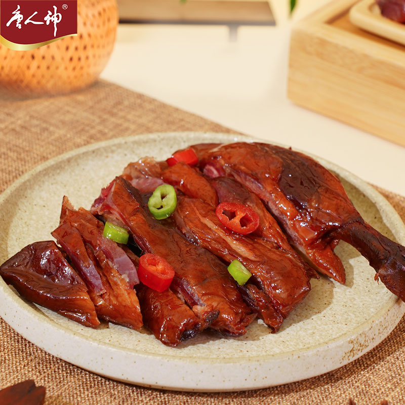唐人神 风味腊鸭腿 185g/袋高清大图