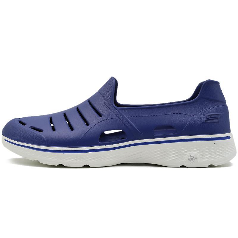 Skechers/斯凯奇 男士运动鞋 轻质涉水洞洞鞋休闲凉鞋低帮沙滩鞋54271-NVY-BLK