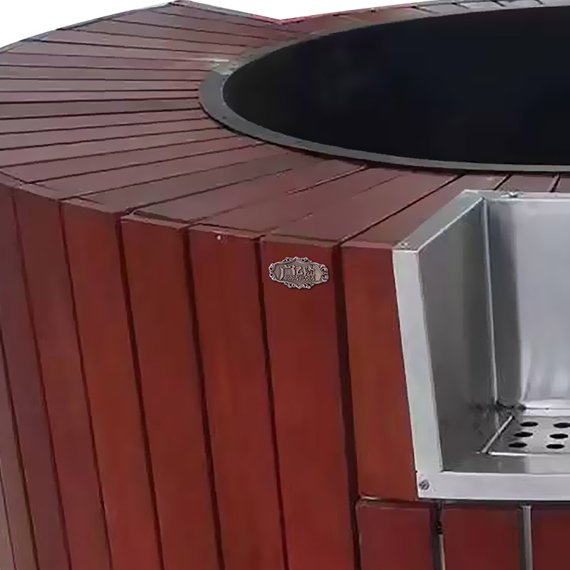 广亿隆 户外果皮箱环卫垃圾桶高铁站花箱 120*120*95cm 个高清大图