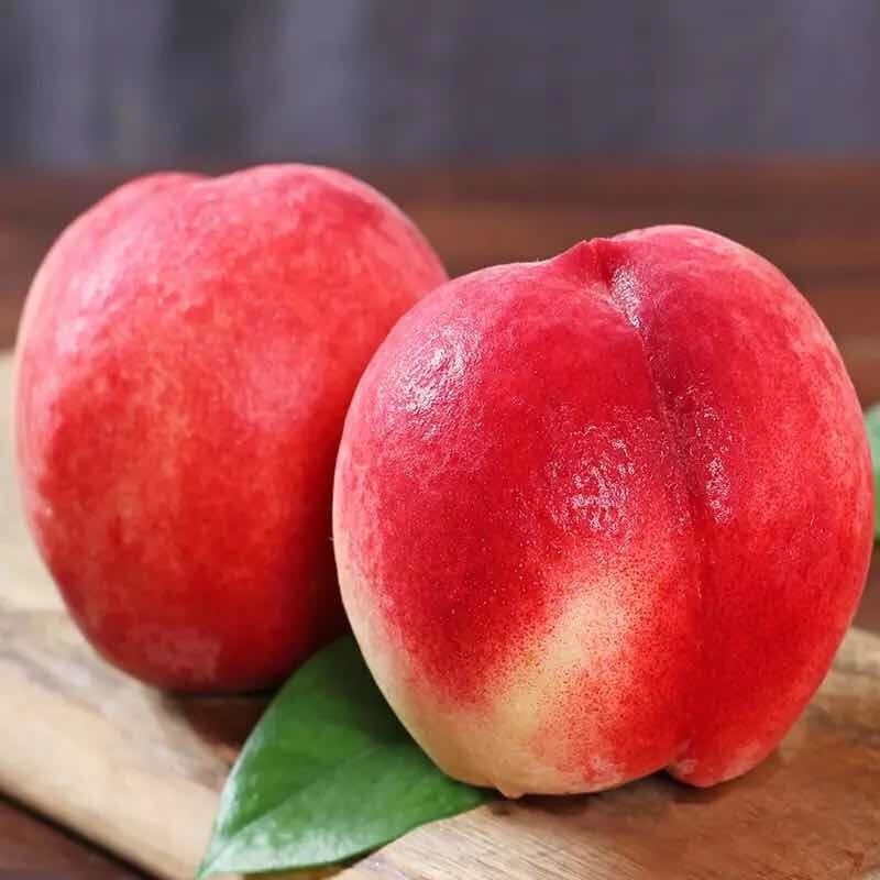 嘉琪山西红不软毛桃蜜桃现摘水果大桃单果约200g左右