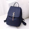 牛津纺双肩包女背包学生书包潮2021新款韩版大容量旅行包女 【MK-8909】蓝色