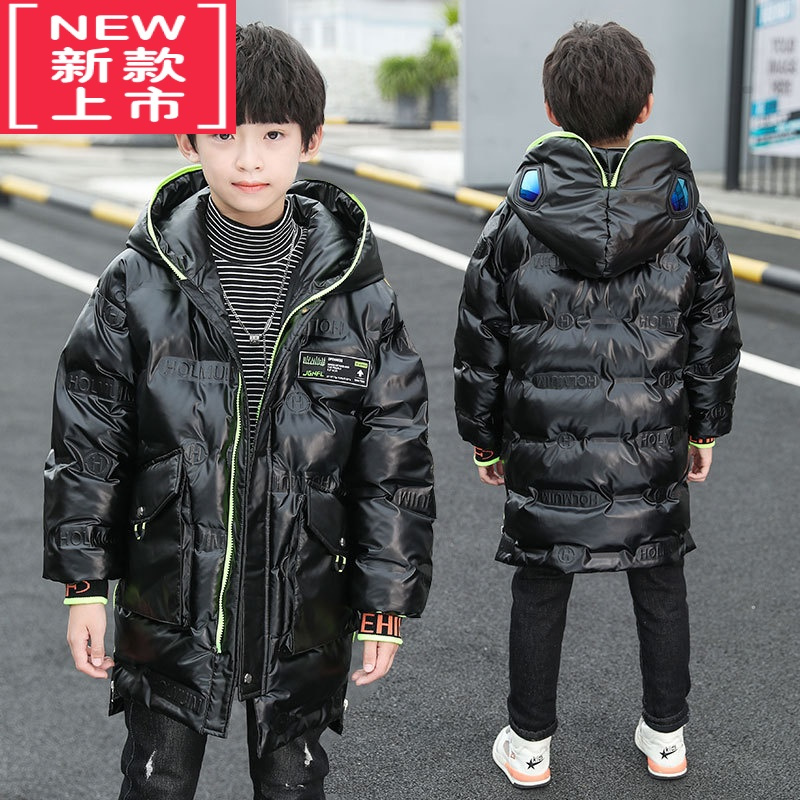 可莉允儿童装男童冬装棉服外套2022新款秋冬季中大童加厚羽绒棉衣洋气潮