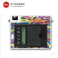 徕卡(Leica) SOFORT相机一次成像立拍立得相机 特别涂鸦版 内增肩带+彩色双包相纸