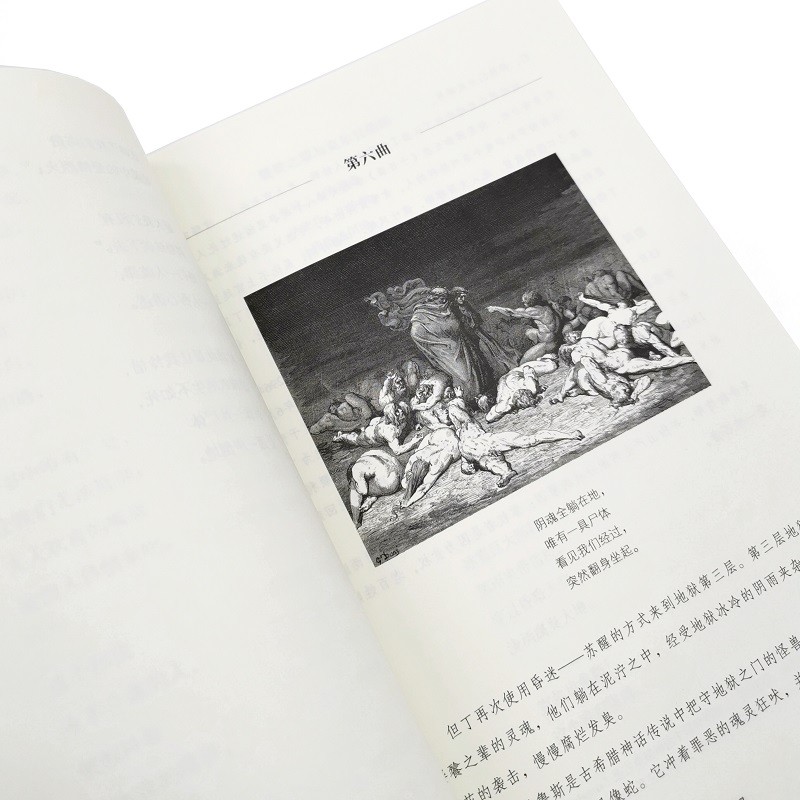 [正版]中法图 神曲 全三卷 但丁 地狱篇 炼狱篇 天国篇 商务印书馆 纪念但丁逝世700周年 中世纪哲学科学历史文学高清大图