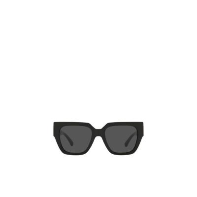 范思哲Versace女款方形镜框太阳镜 彩色镜片链条细节时尚眼镜