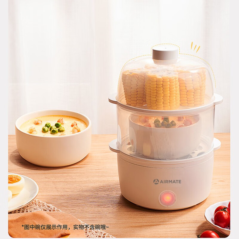 艾美特Airmate 350W干烧自动断电蒸蛋器 CR0201