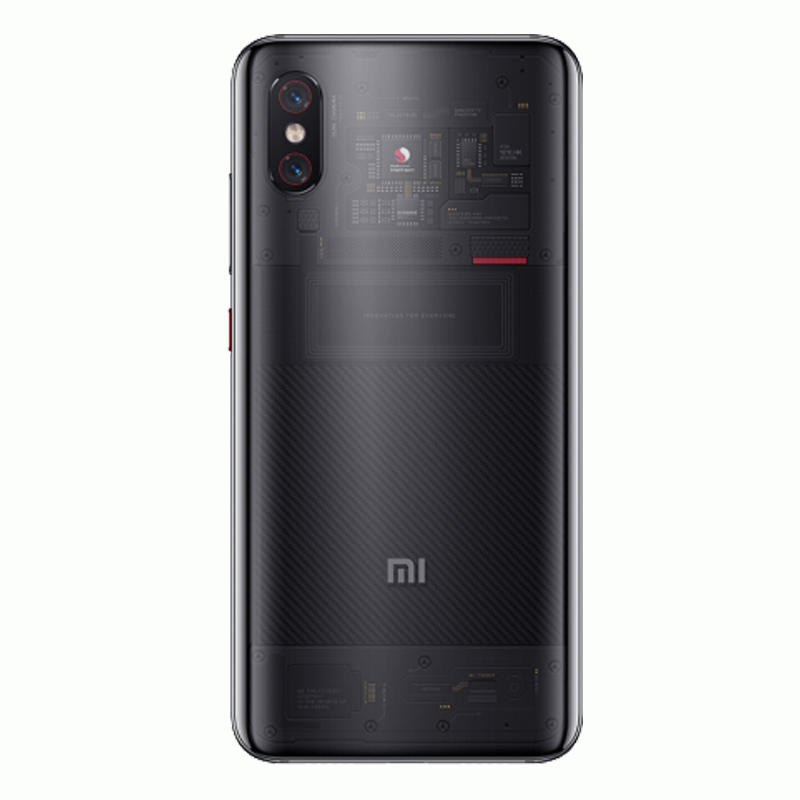 小米 (MI) 小米8 屏幕指纹版压感屏幕指纹 骁龙845 8GB+128GB 透明版 AI双摄全面屏拍照游戏智能手机双卡双待移动联通电信全网通4G手机
