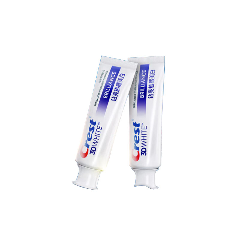 佳洁士 热感美白牙膏 去烟渍去黄防渍含氟清新口气 90g*2