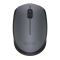 罗技(Logitech) M170(M171) 鼠标 无线鼠标 办公鼠标 对称鼠标 灰色 带无线2.4G接收器