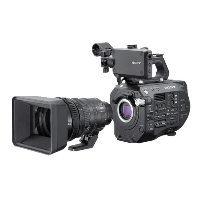 索尼(SONY)PXW-FS7M2K专业数码摄像机4K手持摄录一体机 套餐 约884万像素3.5英寸显示屏