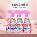 （KAO）花王浴室清洁剂去污除霉漂白泡沫喷雾替换套装强力清洁墙体瓷砖除垢清洁剂日本原装进口Cg 浴室清洁剂玫瑰香350ml*3瓶
